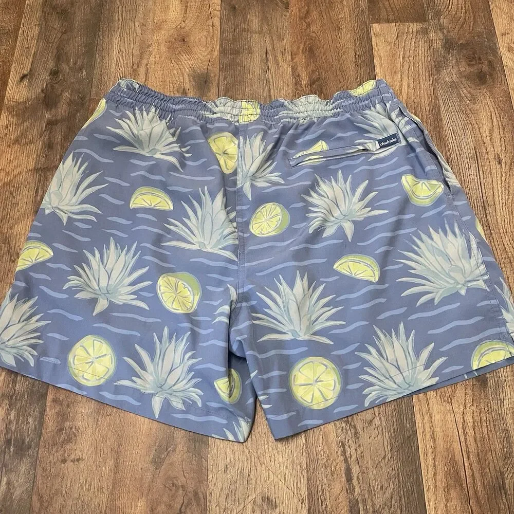 Lot of 3 Chubbies Men’s Swim Trunks Shorts Size XL 5 7 5.5 Inseam Preppy Beach